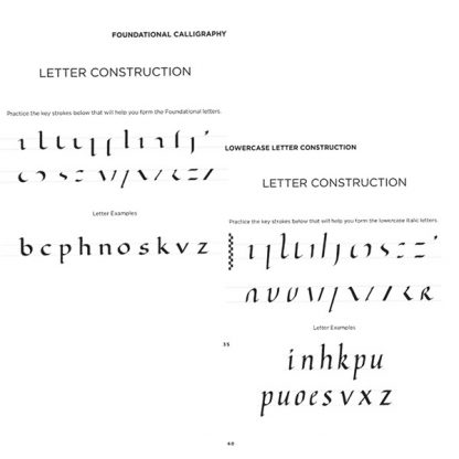 Manuscript Class - Kalligráfia kezdőkészlet