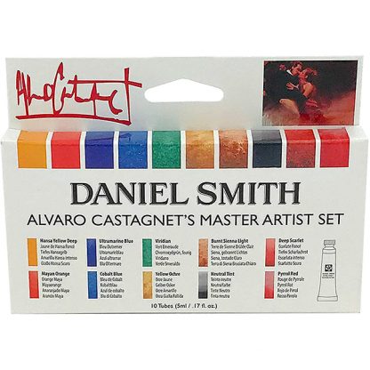 Daniel Smith akvarellfesték készlet, 10 x 5 ml - Alvaro Castagnet