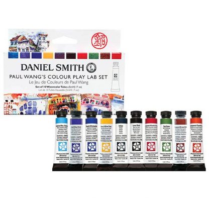 Daniel Smith akvarellfesték készlet, 10 x 5 ml - Paul Wang