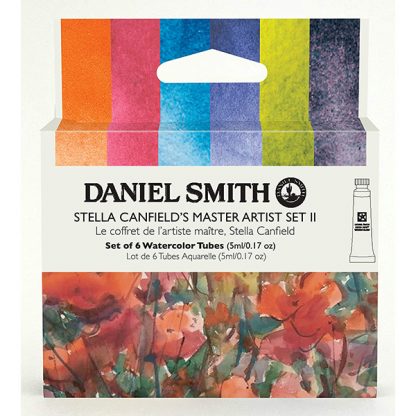 Daniel Smith akvarellfesték készlet, 6 x 5 ml - Stella Canfield II.