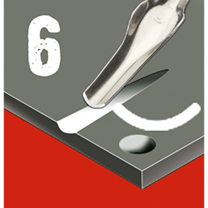 Essdee linómetsző kés - No. 6
