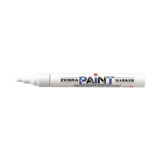 Zebra Paint Marker - fehér