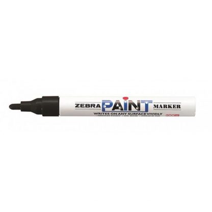 Zebra Paint Marker - fekete