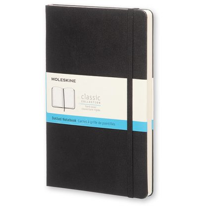 Moleskine Klasszikus Notebook, kemény borító - fekete