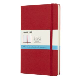 Moleskine Klasszikus Notebook, kemény borító - piros