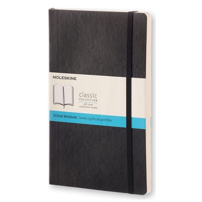 Moleskine Klasszikus Notebook, puha borító - fekete