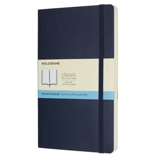 Moleskine Klasszikus Notebook, puha borító - kék