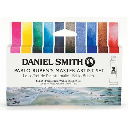Daniel Smith akvarellfesték készlet, 10 x 5 ml - Pablo Rubén