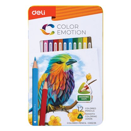 Deli Color Emotion színes ceruza - 12 darab