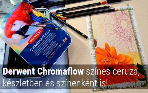 Derwent Chromaflow színes ceruzák