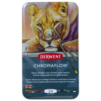 Derwent Chromaflow színes ceruza - 24 darabos készlet