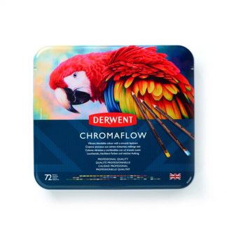 Derwent Chromaflow színes ceruza - 72 darabos készlet