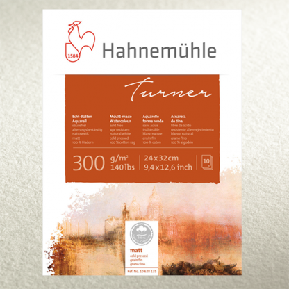 Hahnemühle Turner akvarelltömb - 100% pamut