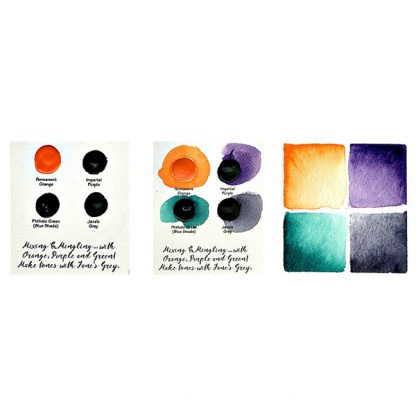 Daniel Smith akvarellfesték Dot Card készlet - Confetti