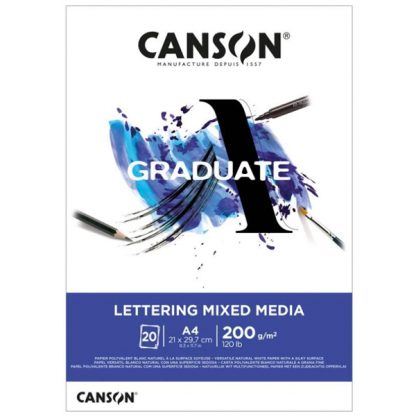 Canson Graduate Lettering Mixed Media tömb