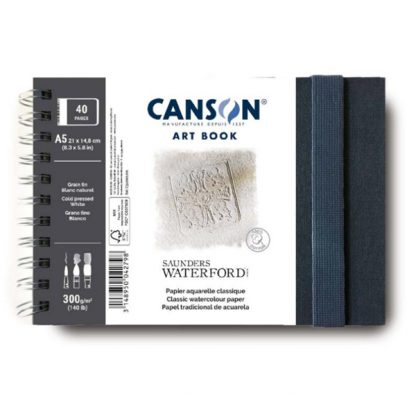 Canson Saunders Waterford Art Book - 100% pamut