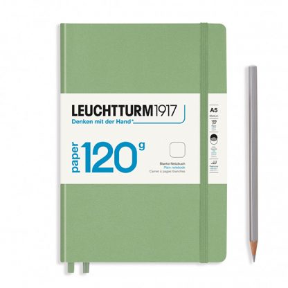 Leuchtturm Medium Sketchbook, 120 g - Sage