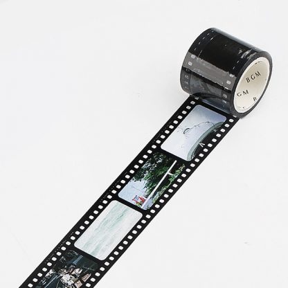 BGM Clear Tape - Film, fekete