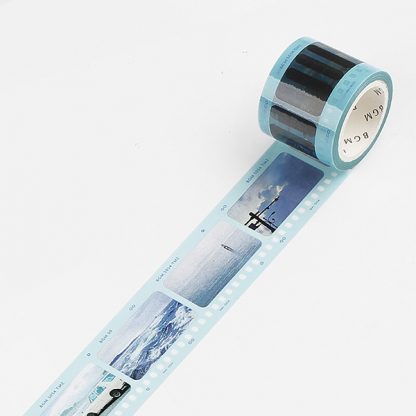 BGM Clear Tape - Film, kék