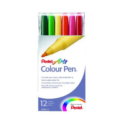 Pentel Colour Pen filctoll készlet - 12 db