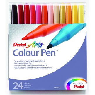 Pentel Colour Pen filctoll készlet - 24 db