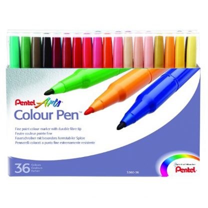 Pentel Colour Pen filctoll készlet - 36 db
