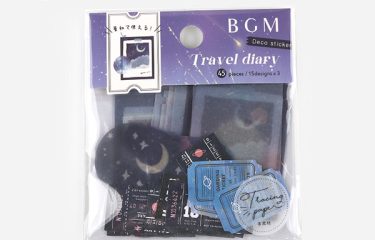 BGM matrica - Travel Diary, Starry Sky