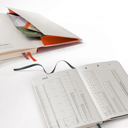 Leuchtturm Outlines vízálló notebook - A5