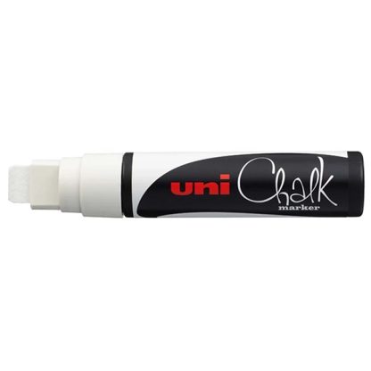 Uni Chalk folyékony kréta marker, 17K - Fehér