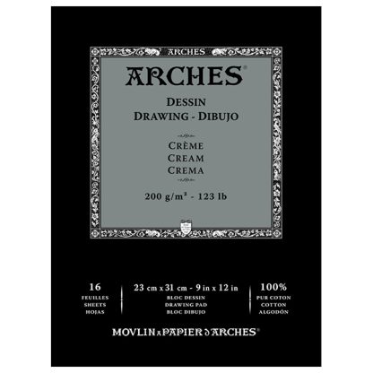 Arches rajzpapír tömb, 100% pamut - több méretben