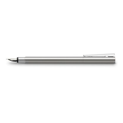 Faber-Castell Neo Slim rozsdamentes acél töltőtoll - Fényes