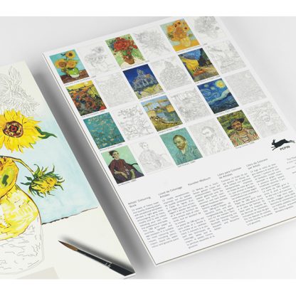 Pepin felnőtt színezőkönyv - Vincent van Gogh