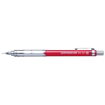 Pentel GraphGear 300 mechanikus ceruza - piros