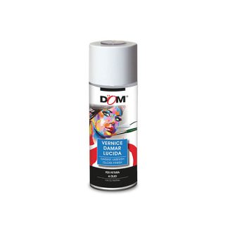 DOM dammárlakk spray, olajfestékhez - 400 ml