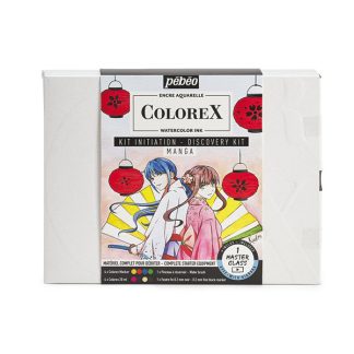 PÉBÉO Colorex akvarelltinta és marker készlet - Manga